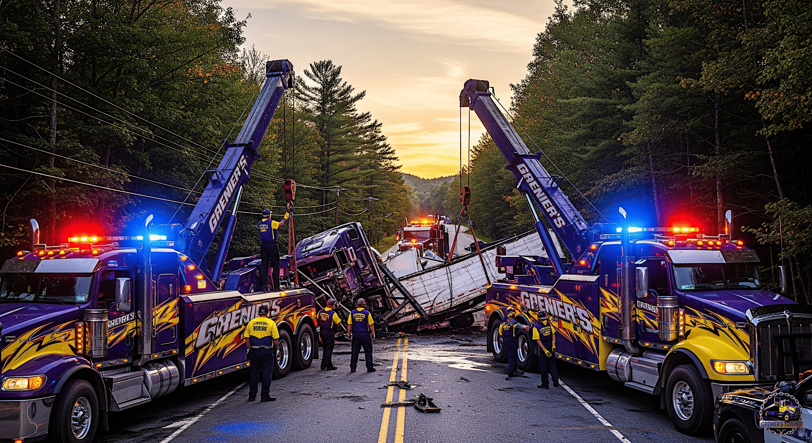 Collision Towing
