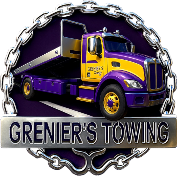 Grenier's Towing Logo