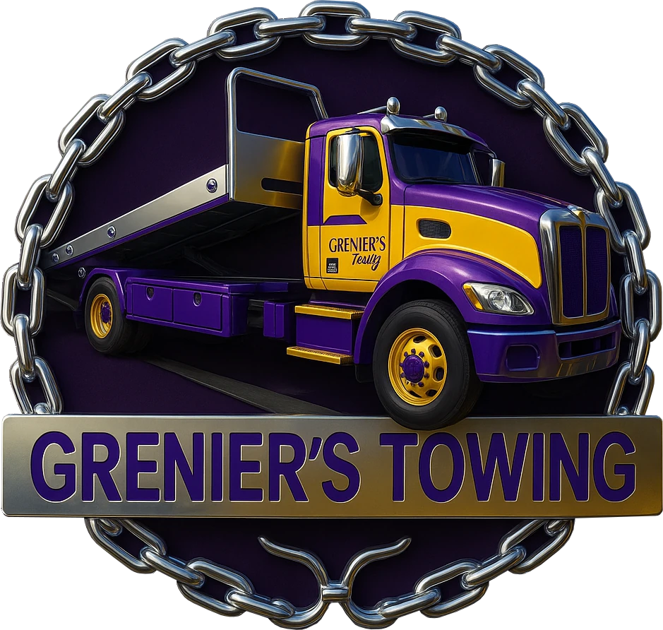 Grenier's Towing Logo