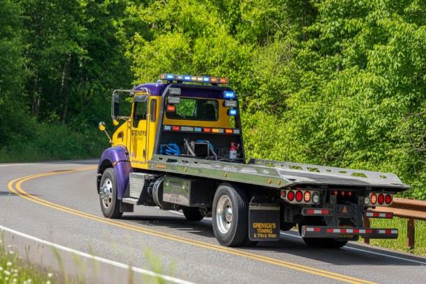 Grenier's truck repair shop providing professional heavy-duty service