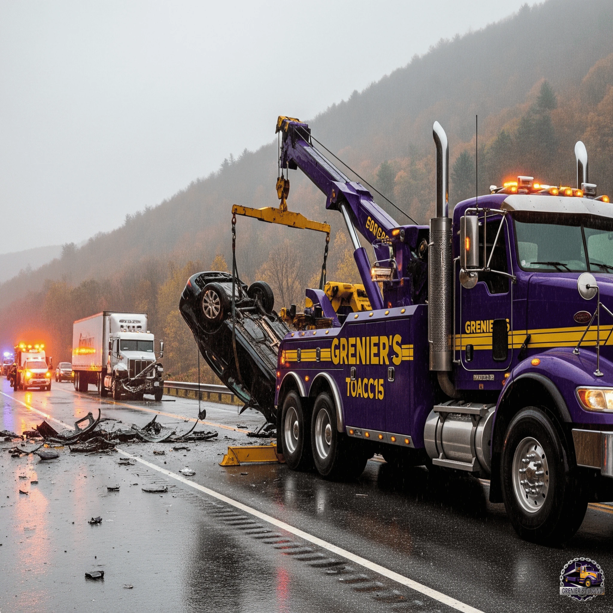 Semi-Truck Towing