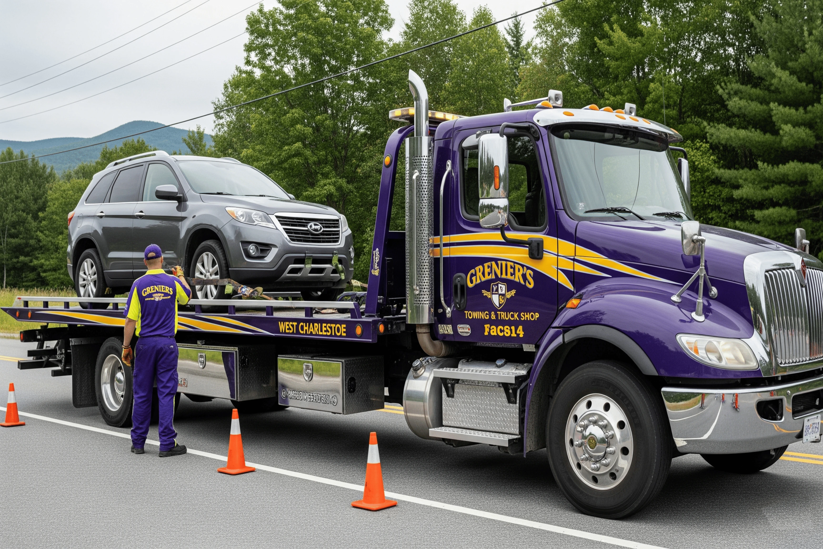 SUV towing assistance