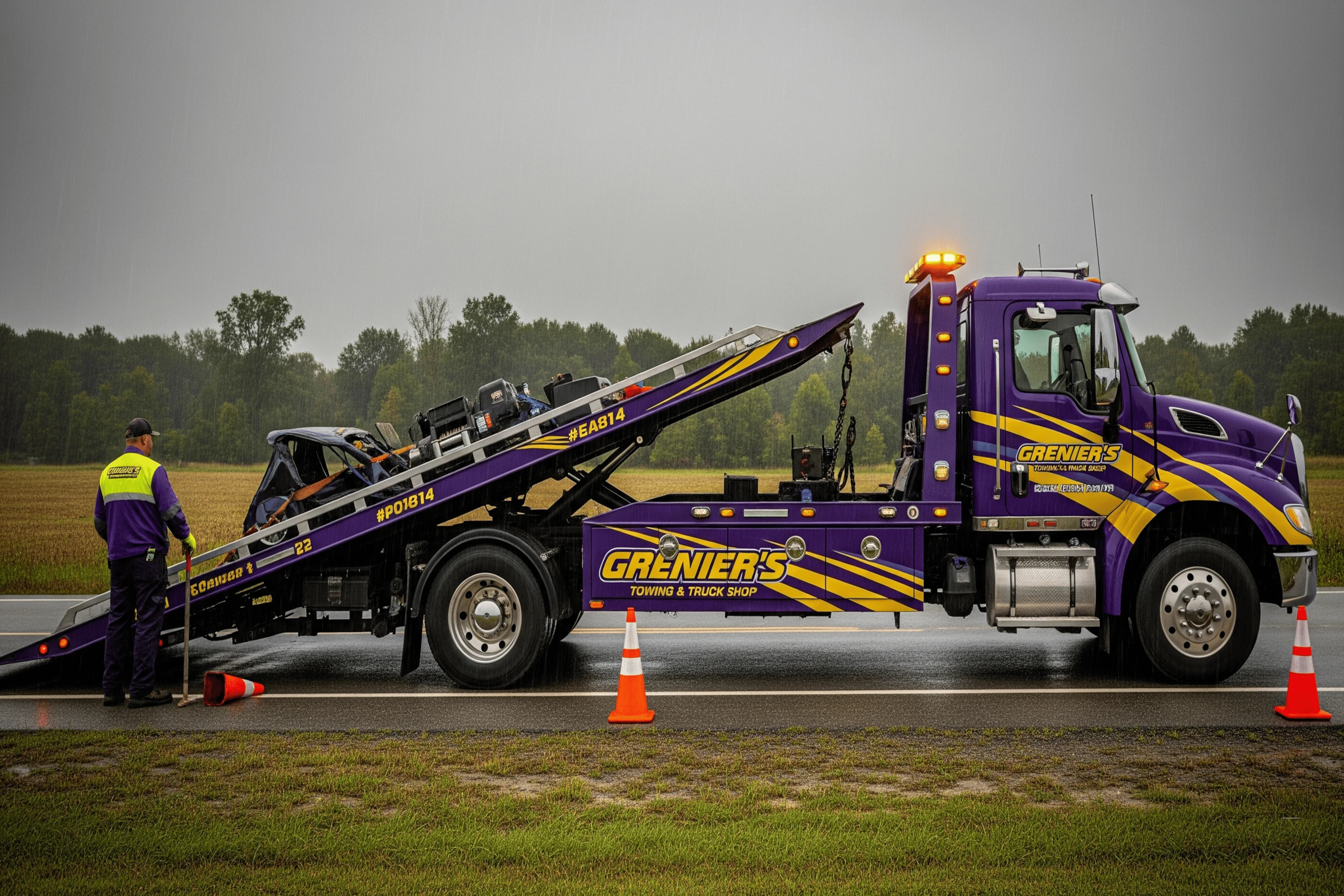 Emergency light-duty towing