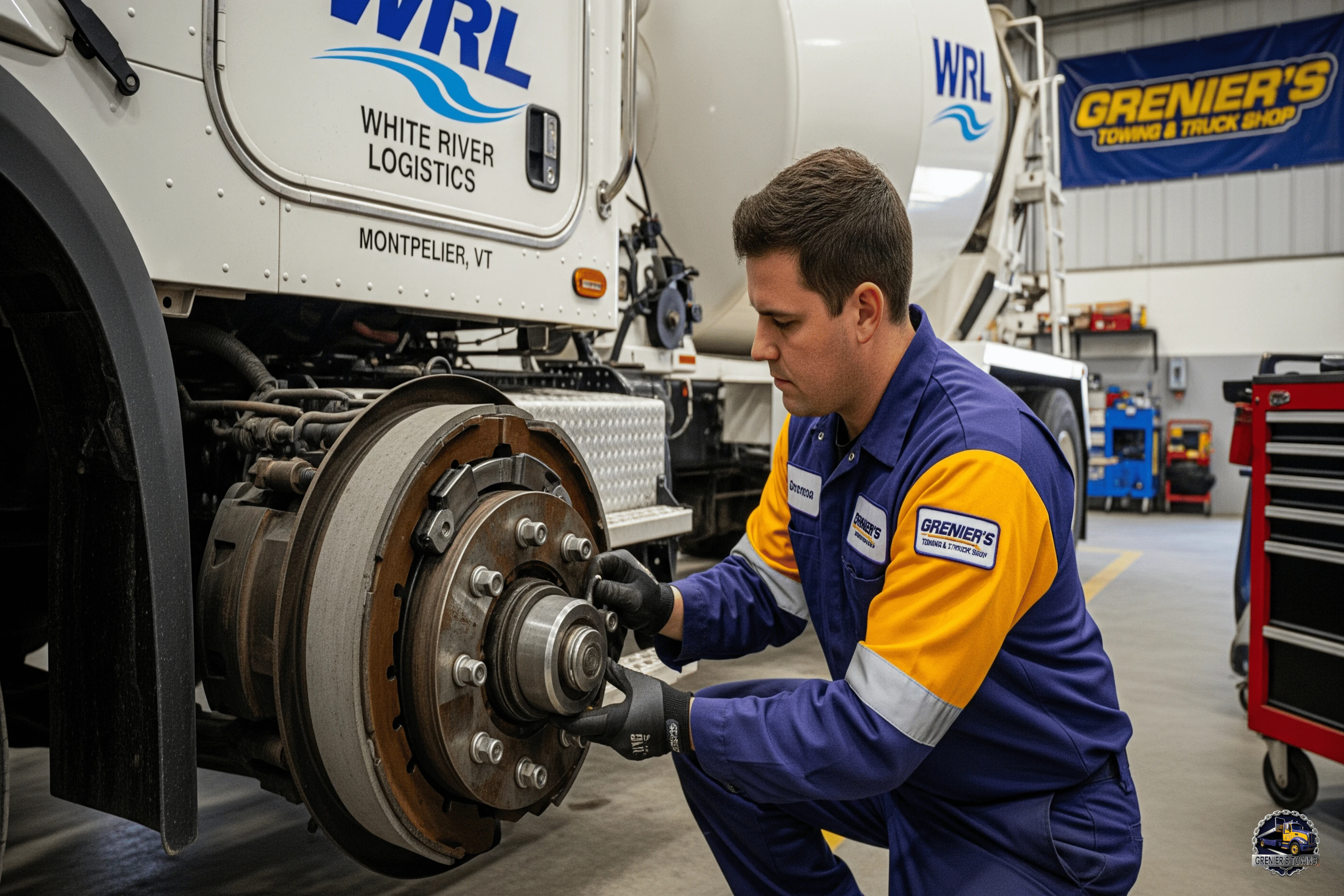 Grenier's brake adjustment image
