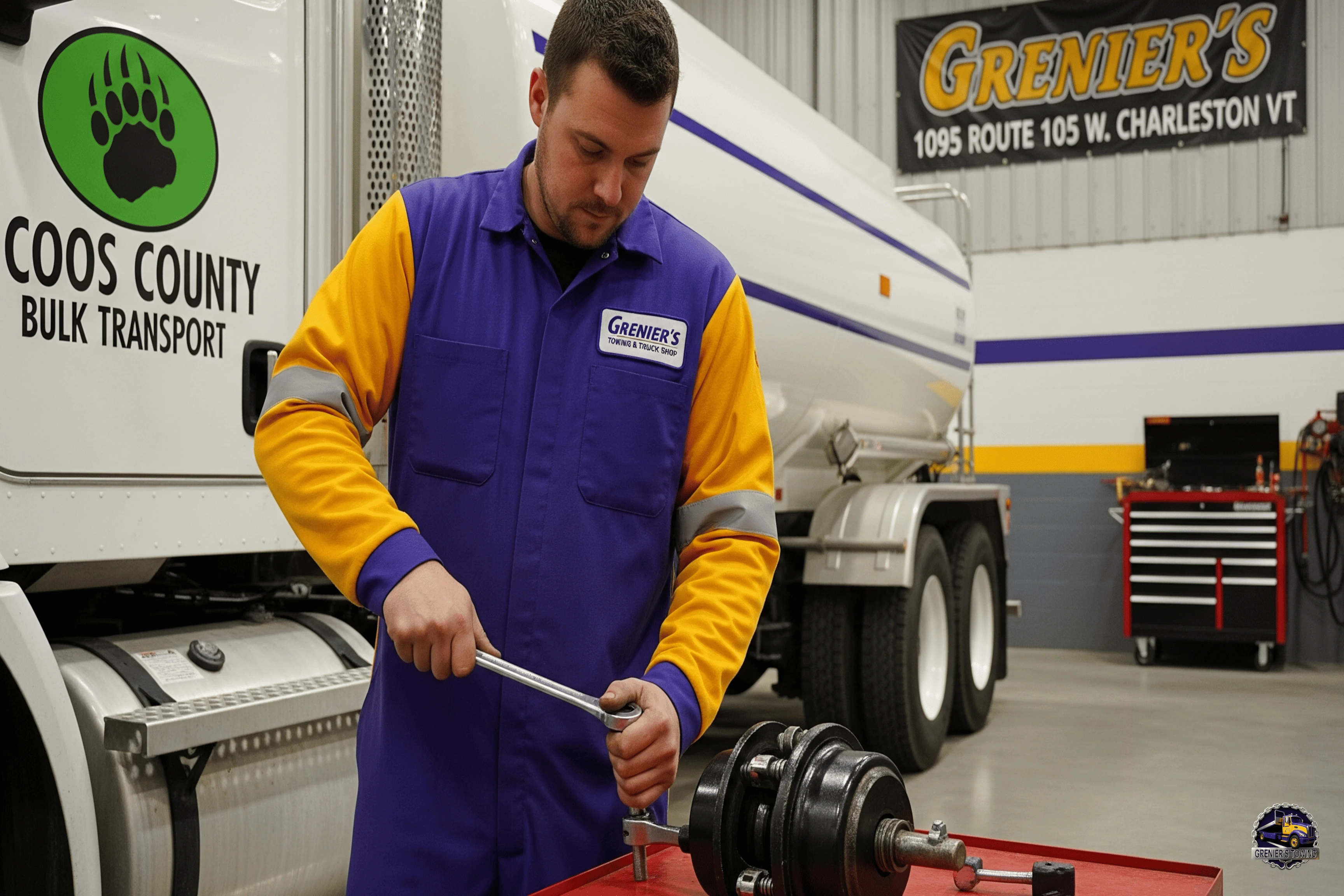 Grenier's air brake service image