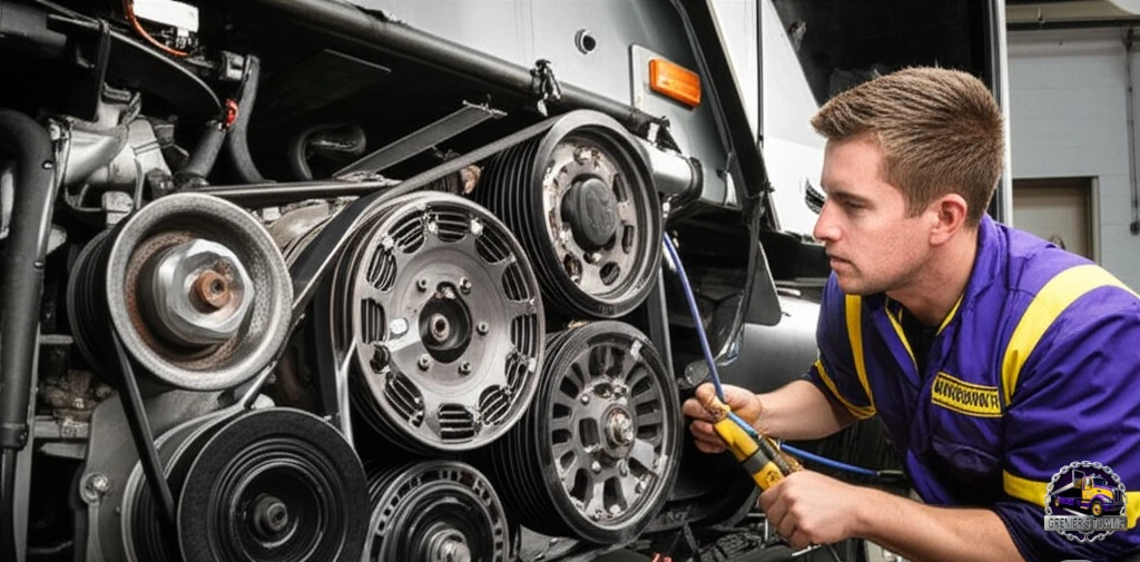 Truck hose inspection and replacement