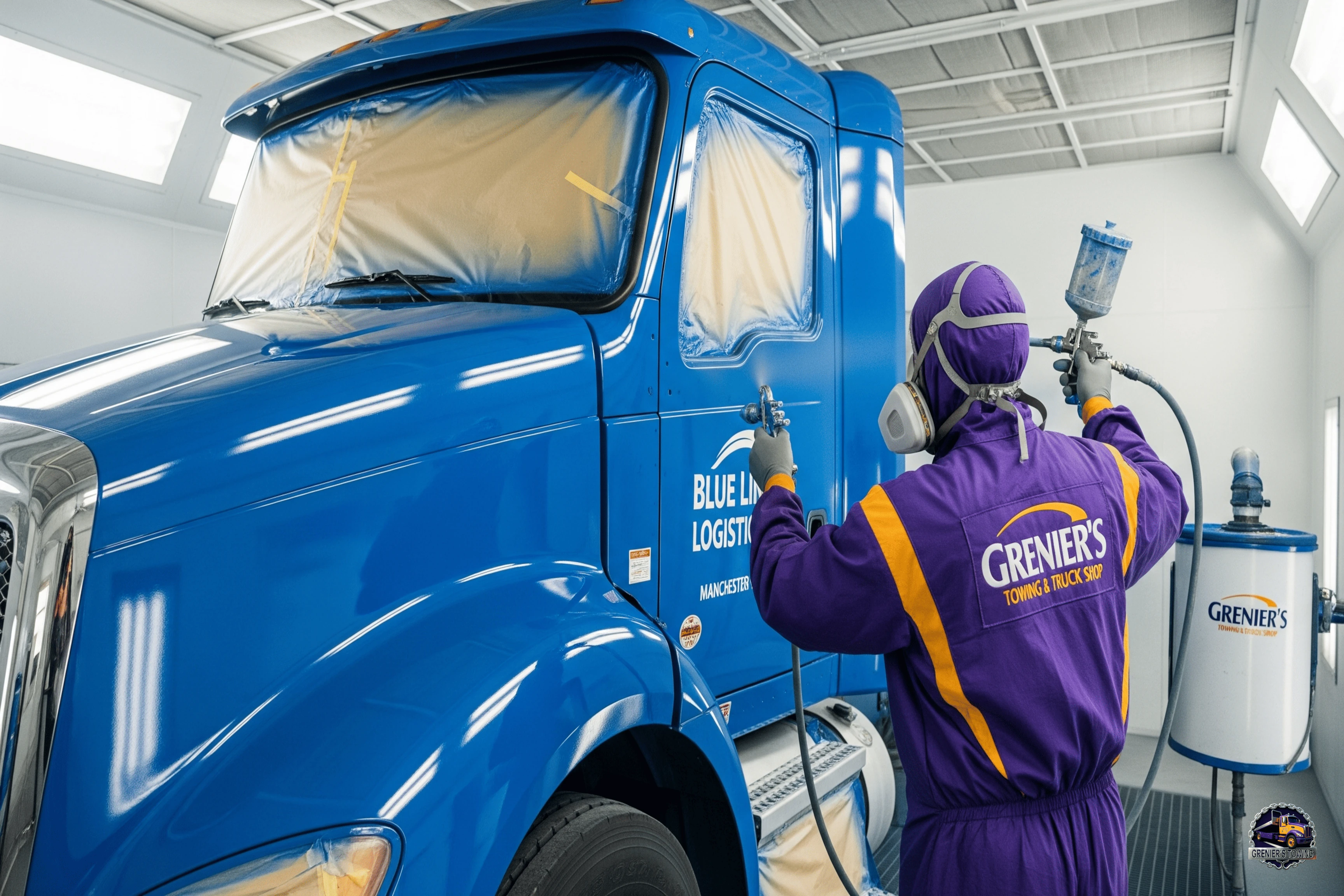 Grenier's truck painting image