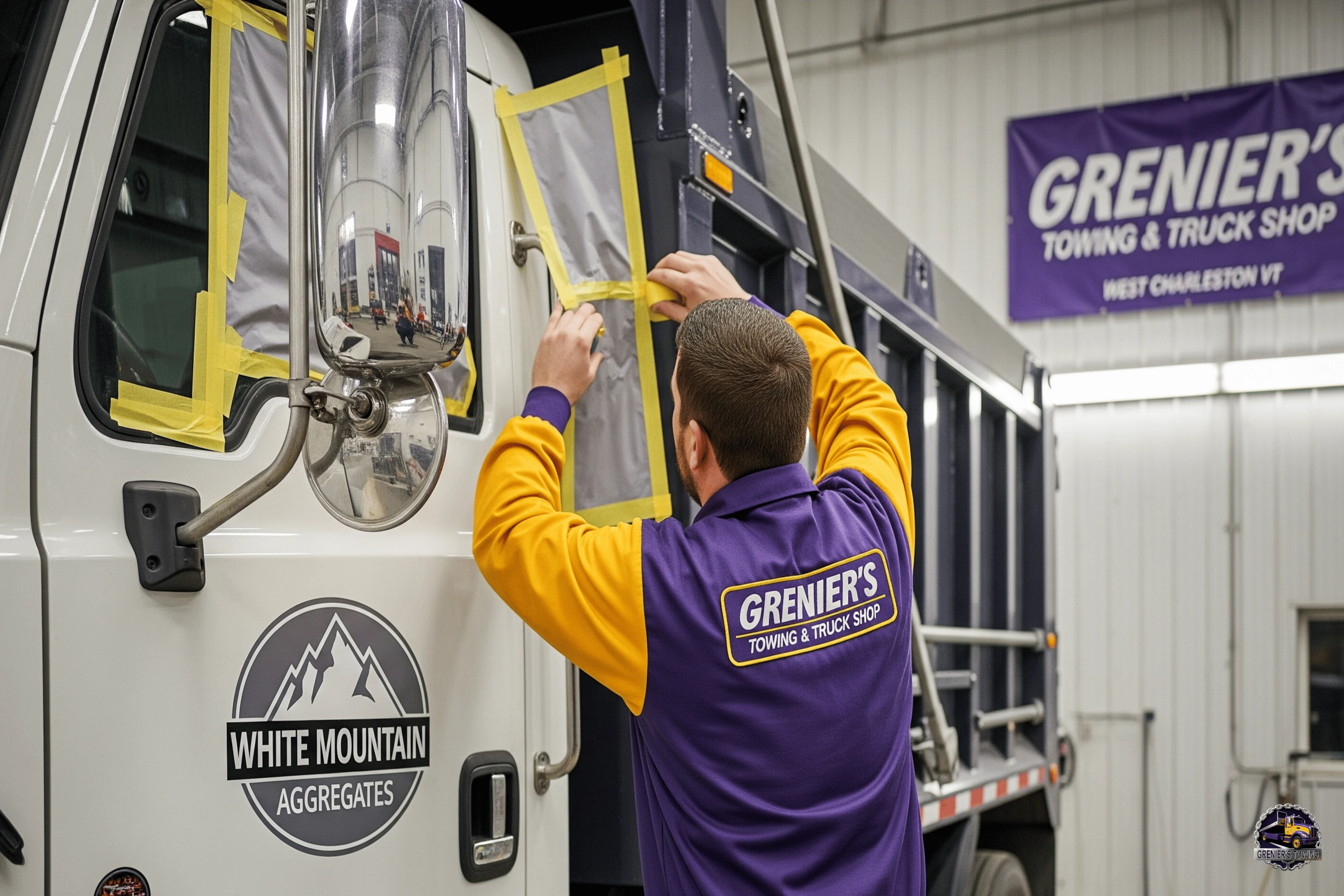 Grenier's sandblasting prep image