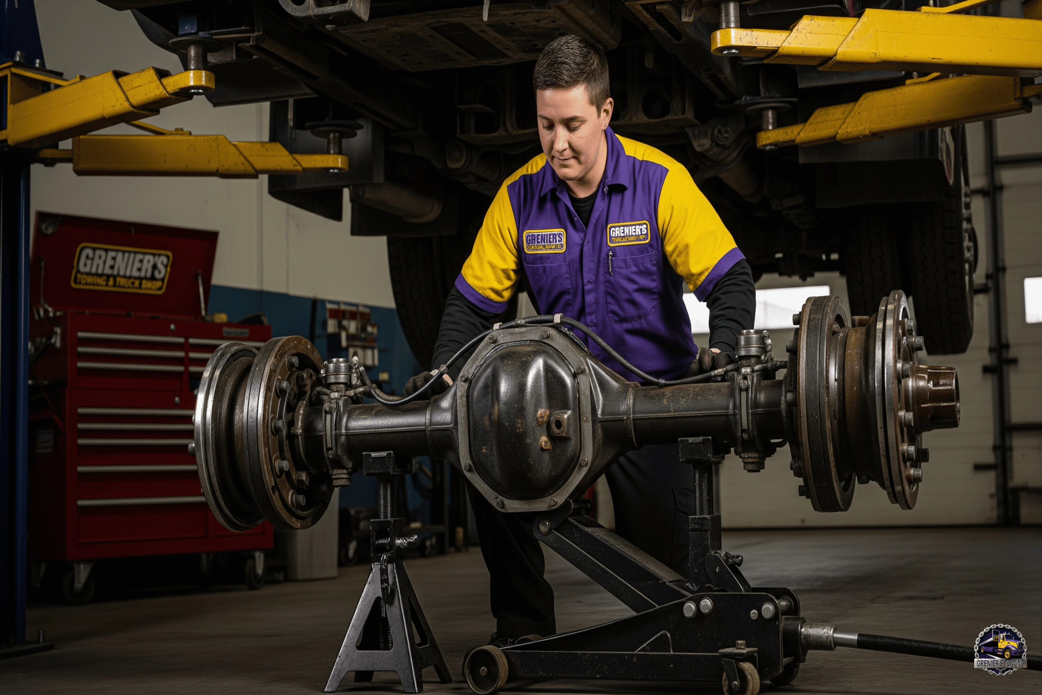 Grenier's axle repair image