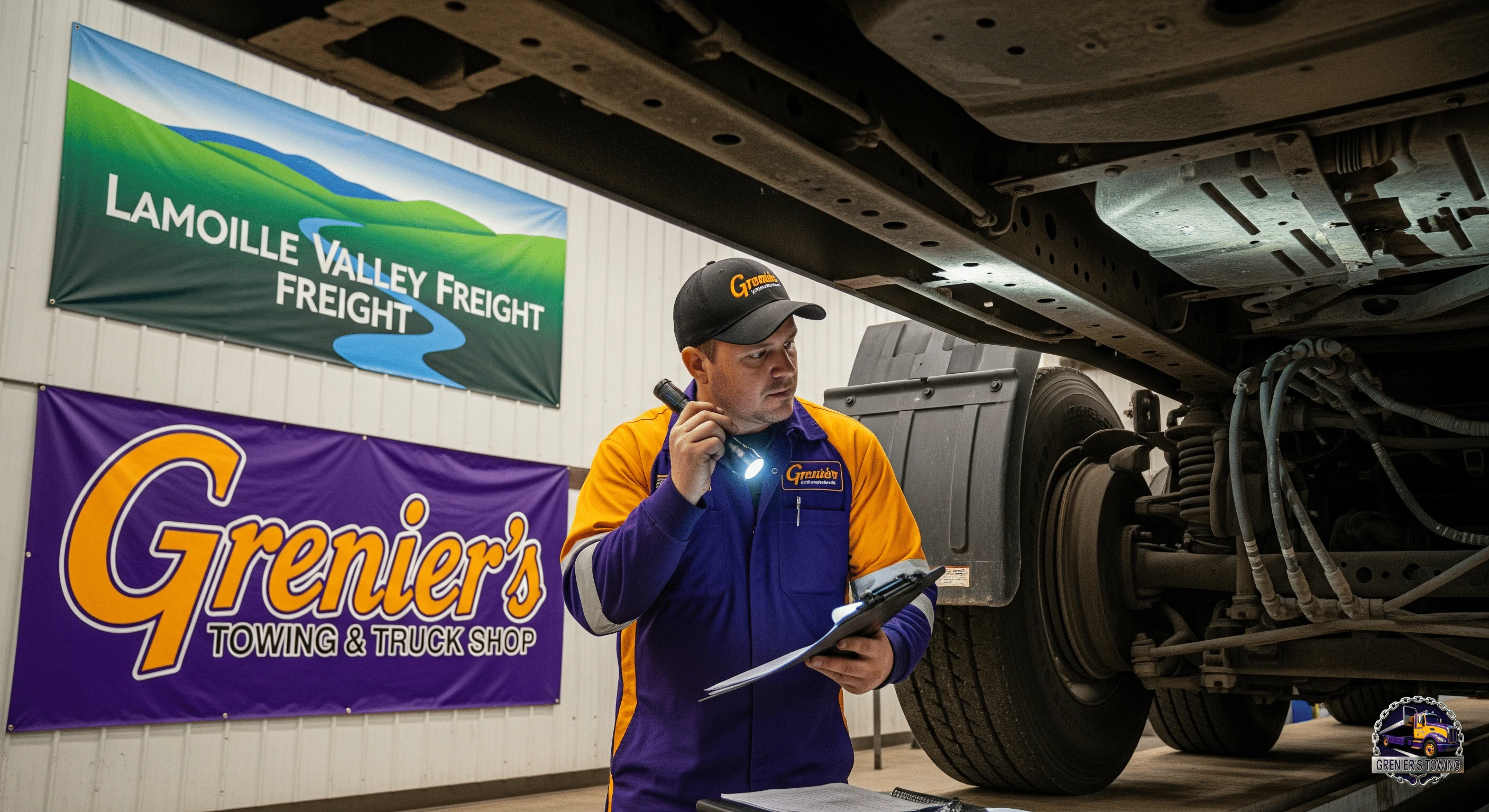 Pre-trip truck defect repair