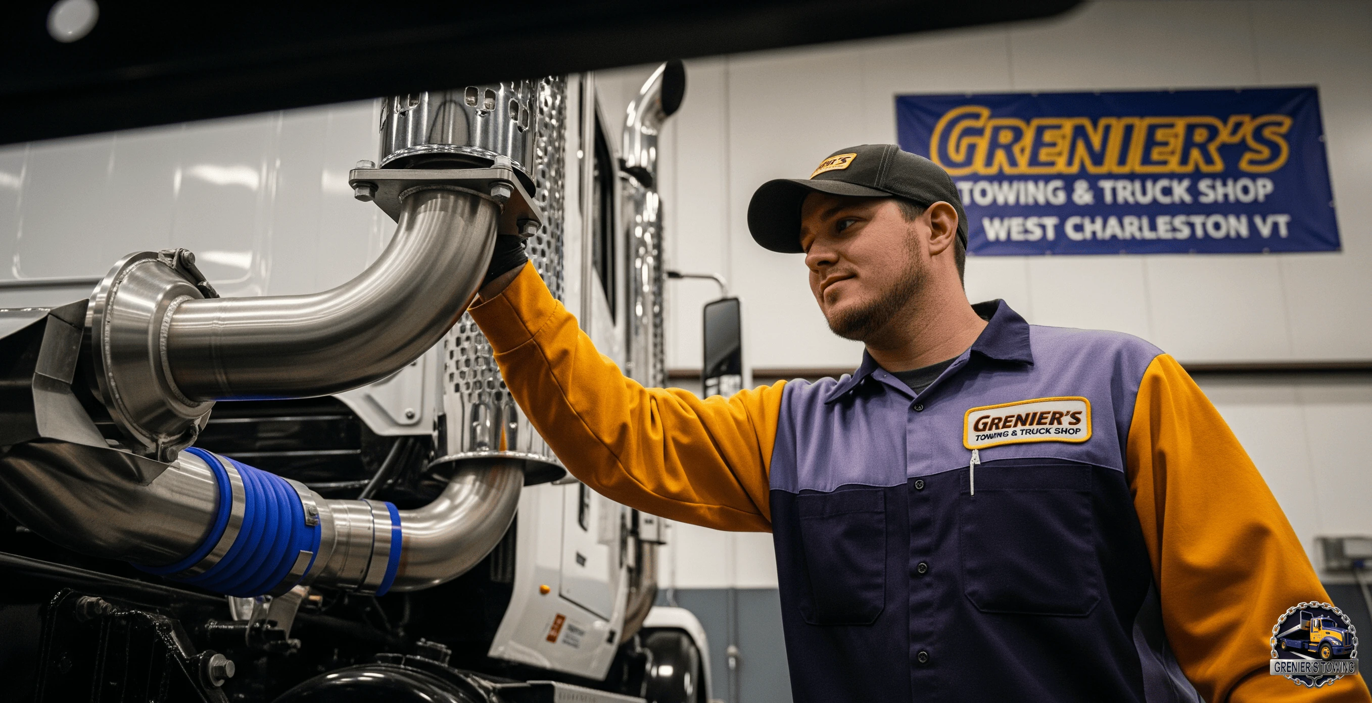 Truck regeneration and sensor support
