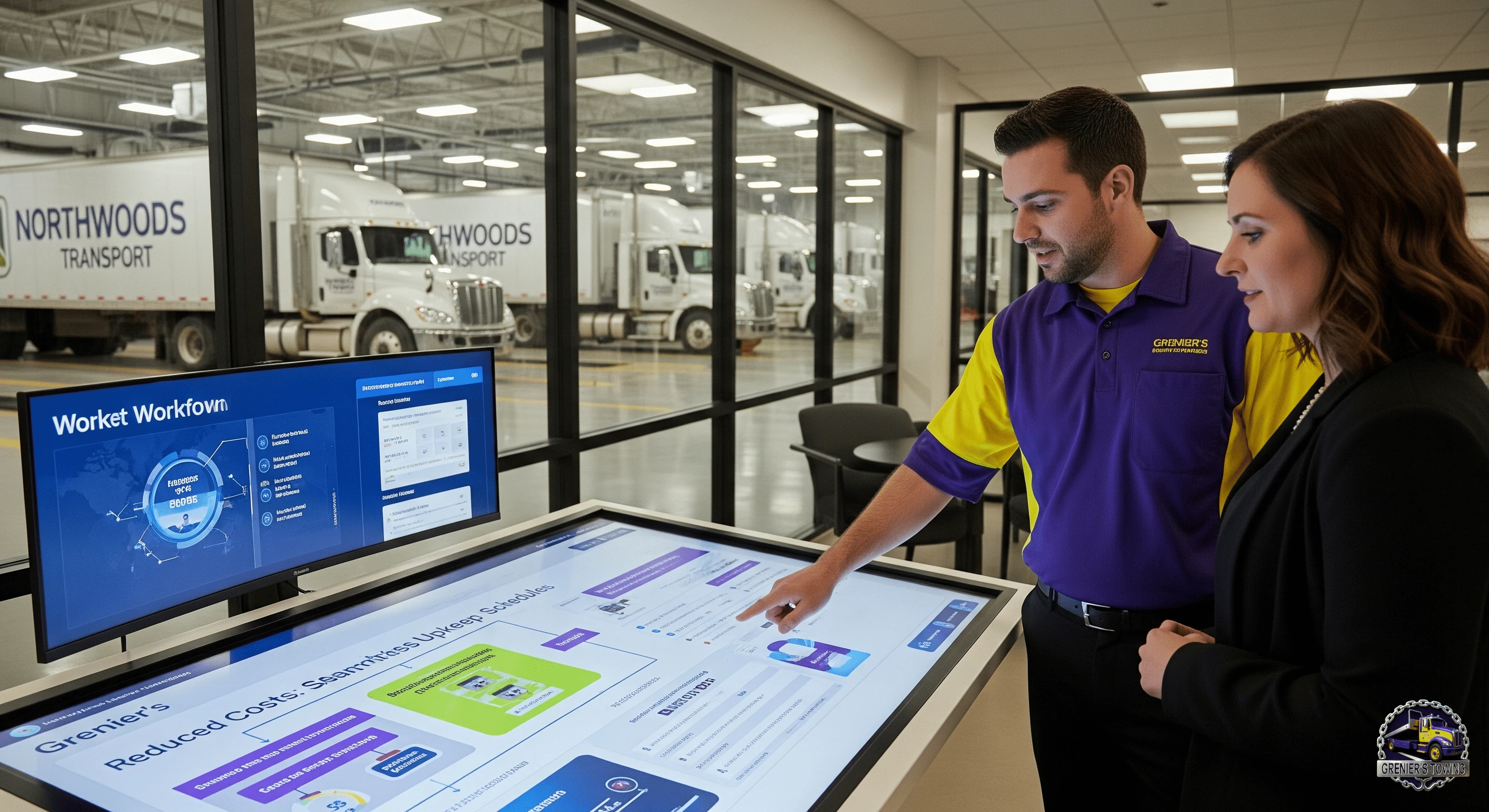 Custom commercial fleet service plan
