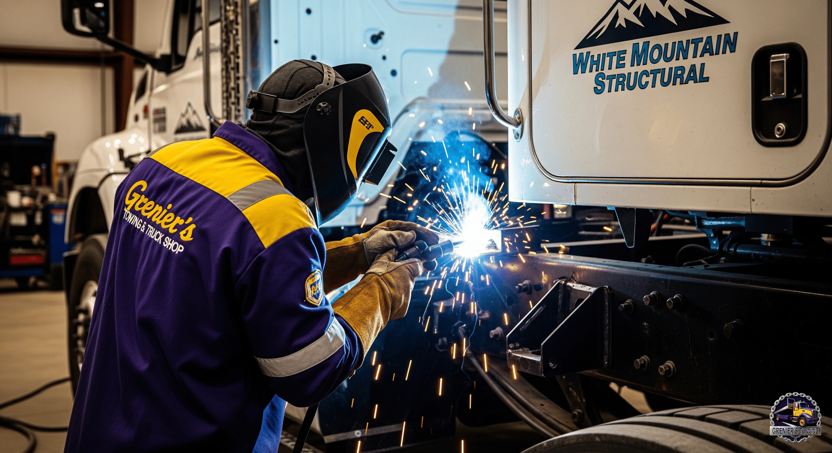 Heavy-duty truck welding repair