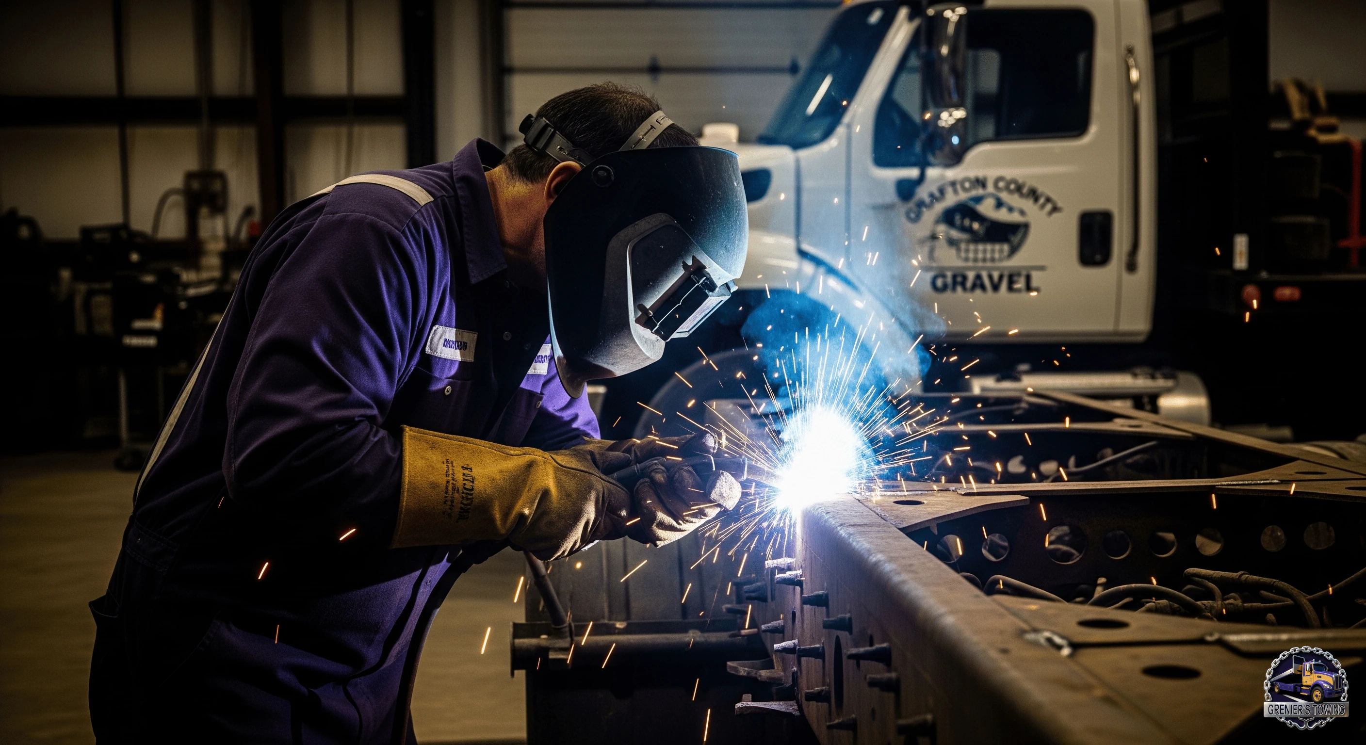 Fleet frame and welding support