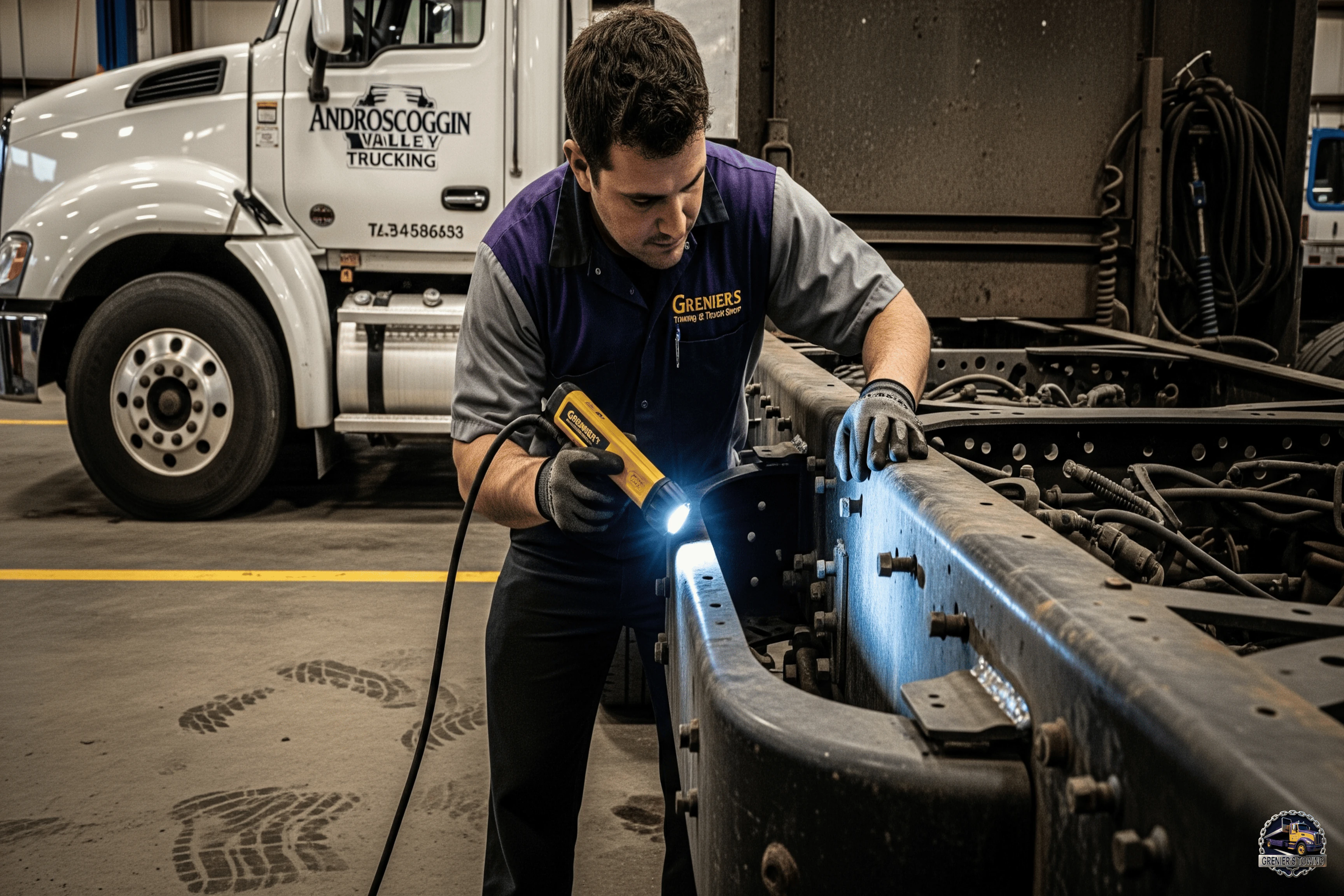 Grenier's frame inspection image