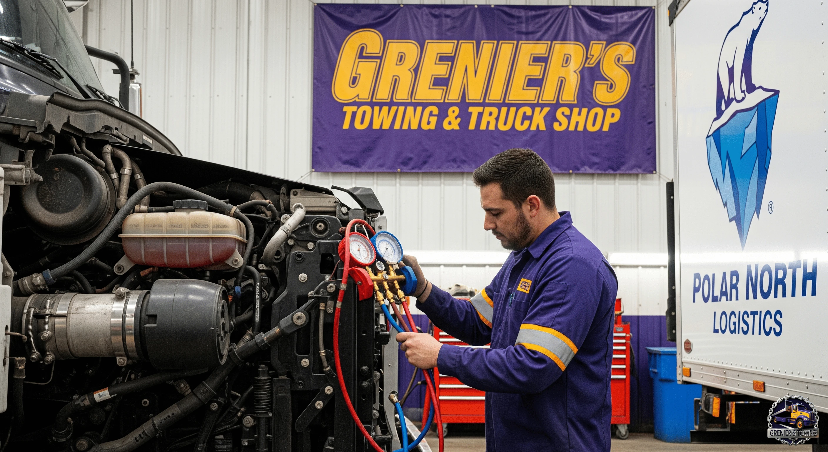 Grenier's AC recharge service image