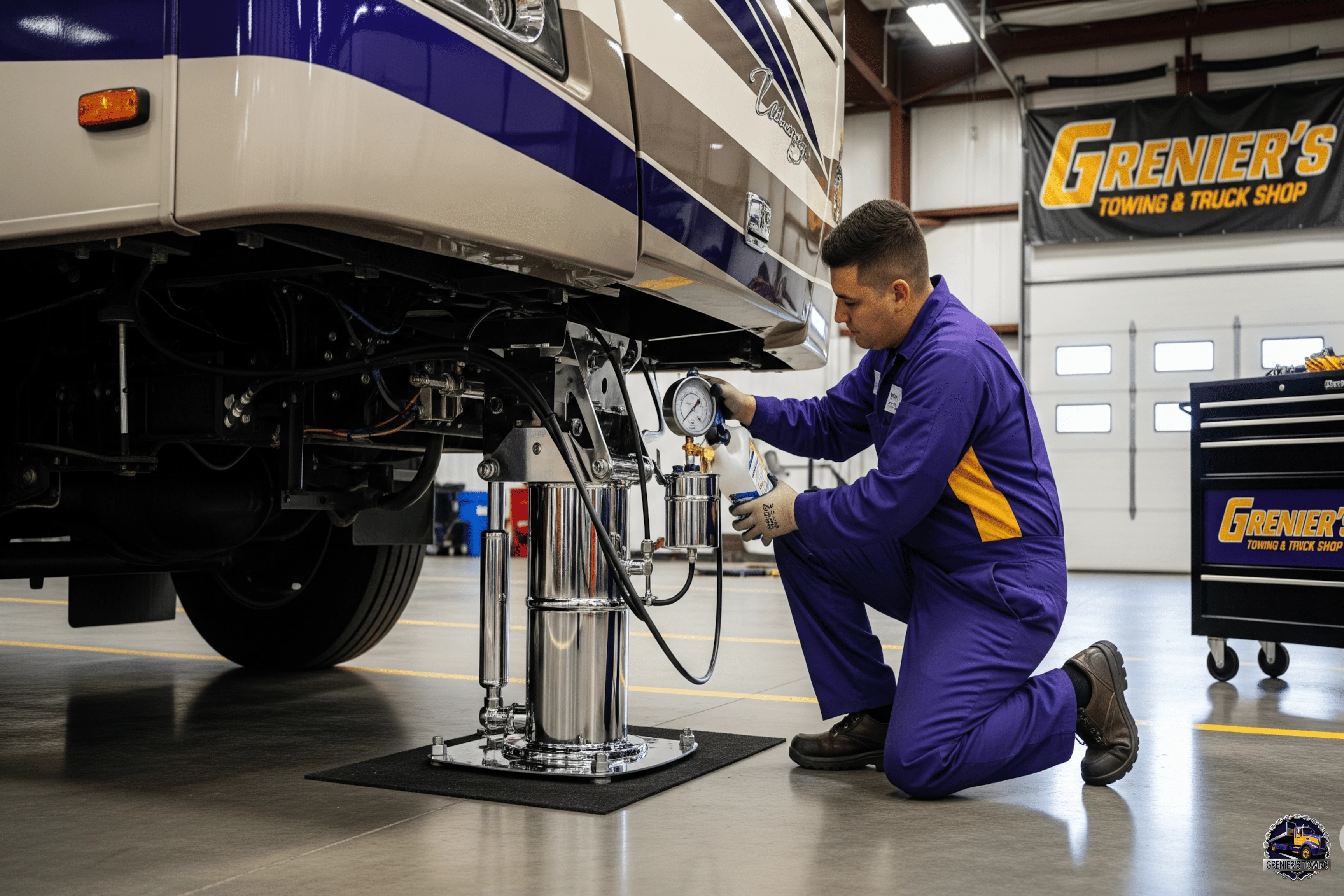 Grenier's hydraulic pressure test image