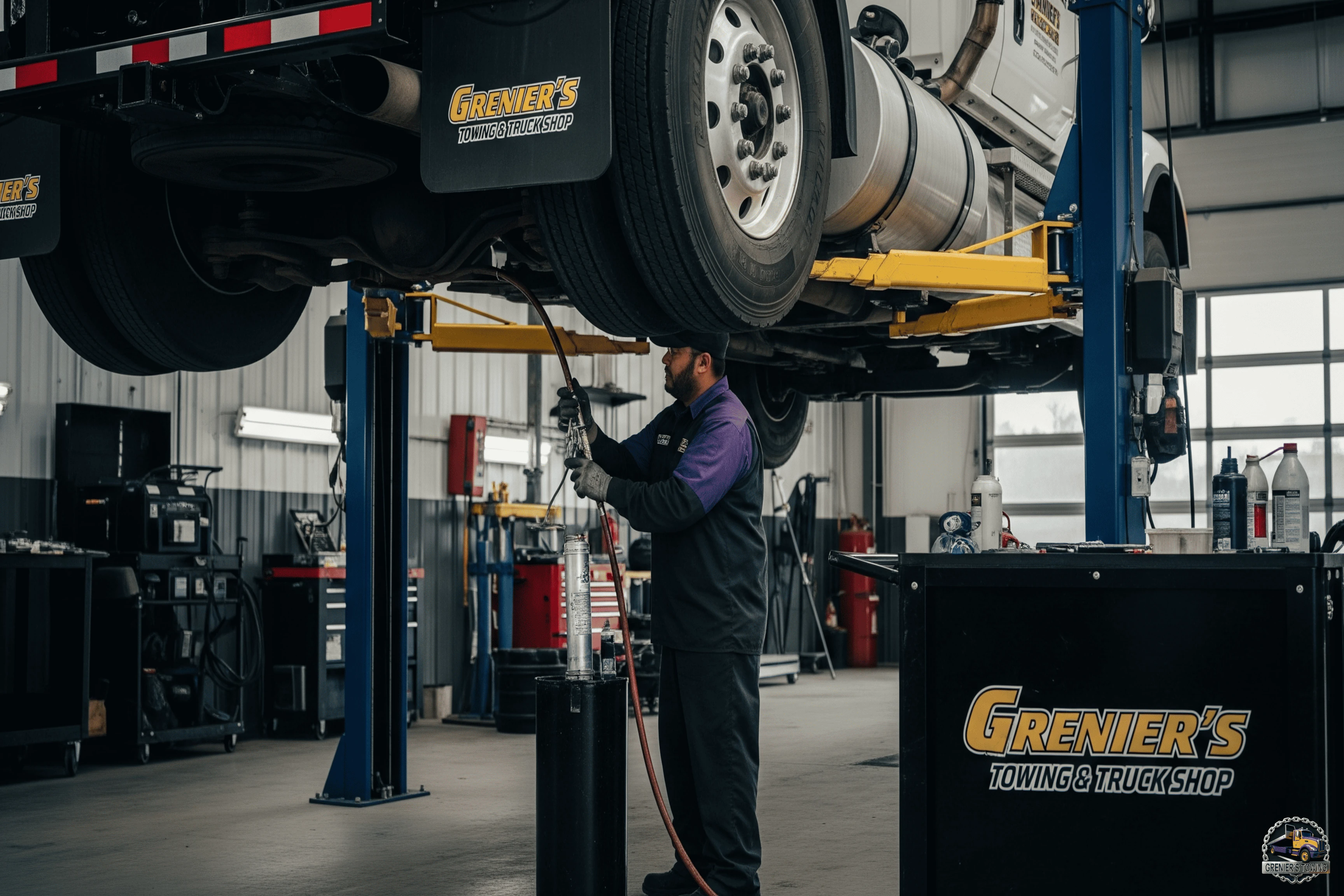 Grenier's lube inspection image