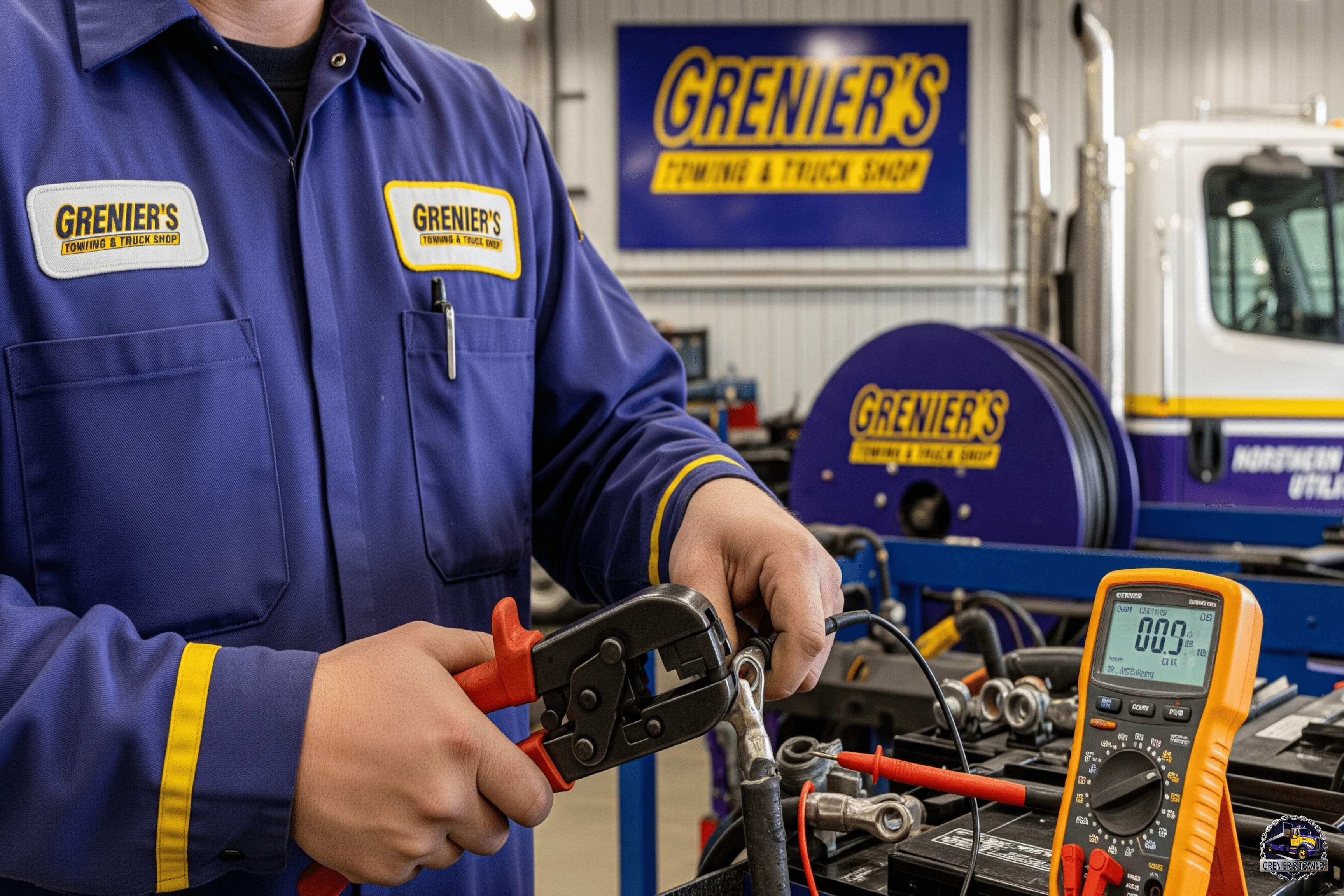 Grenier's charging cable repair image
