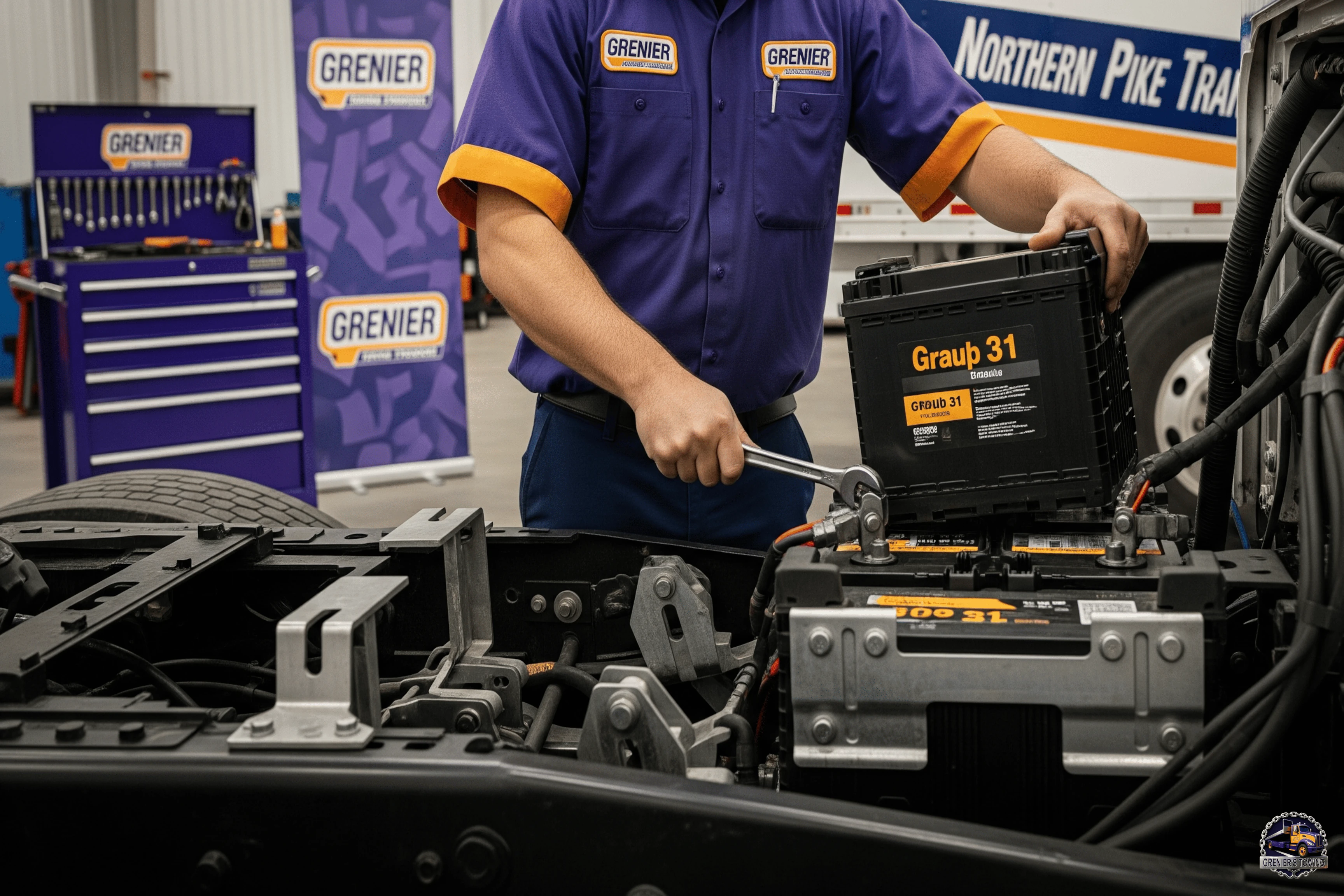 Grenier's battery replacement image