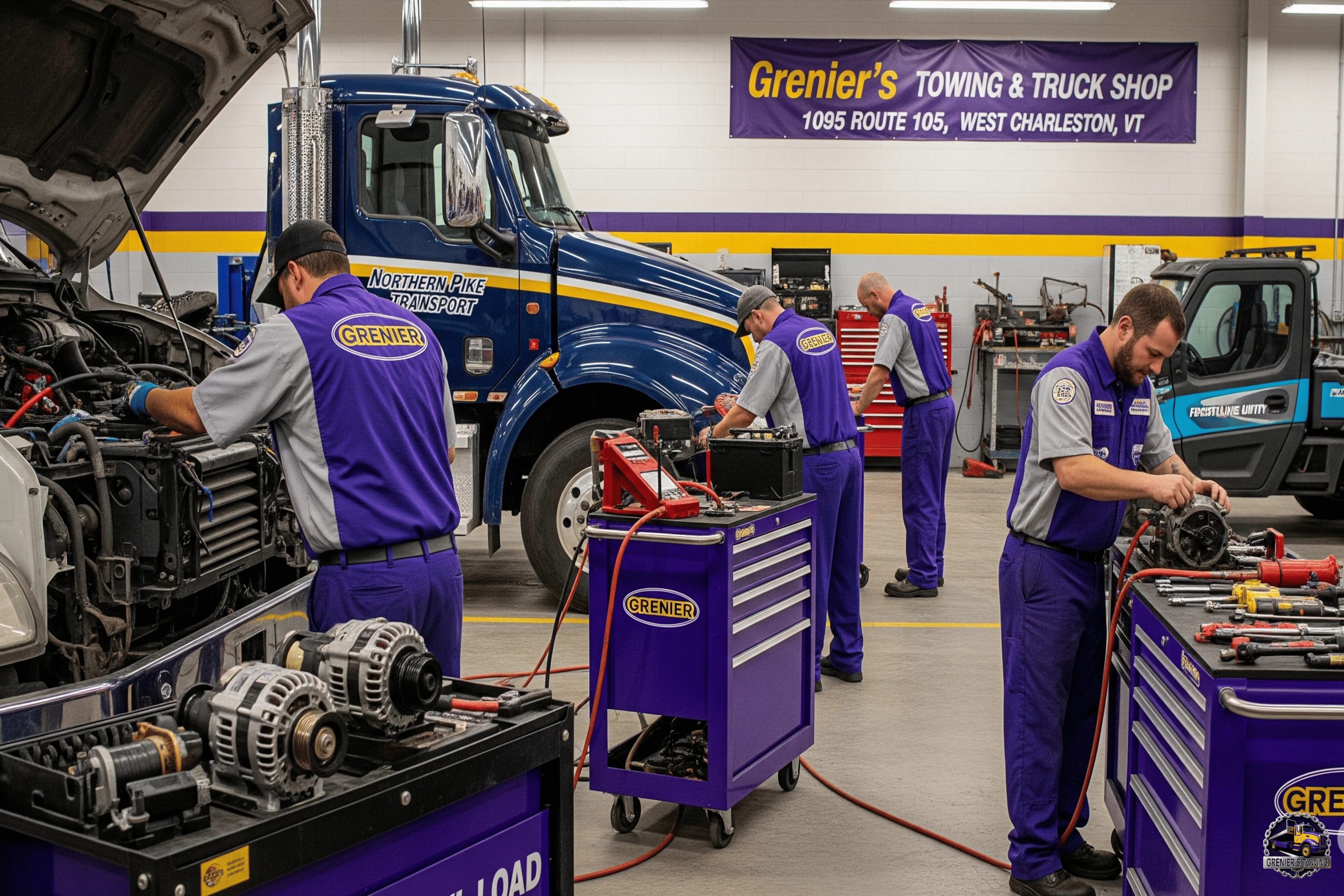 Grenier's starter motor rebuild image
