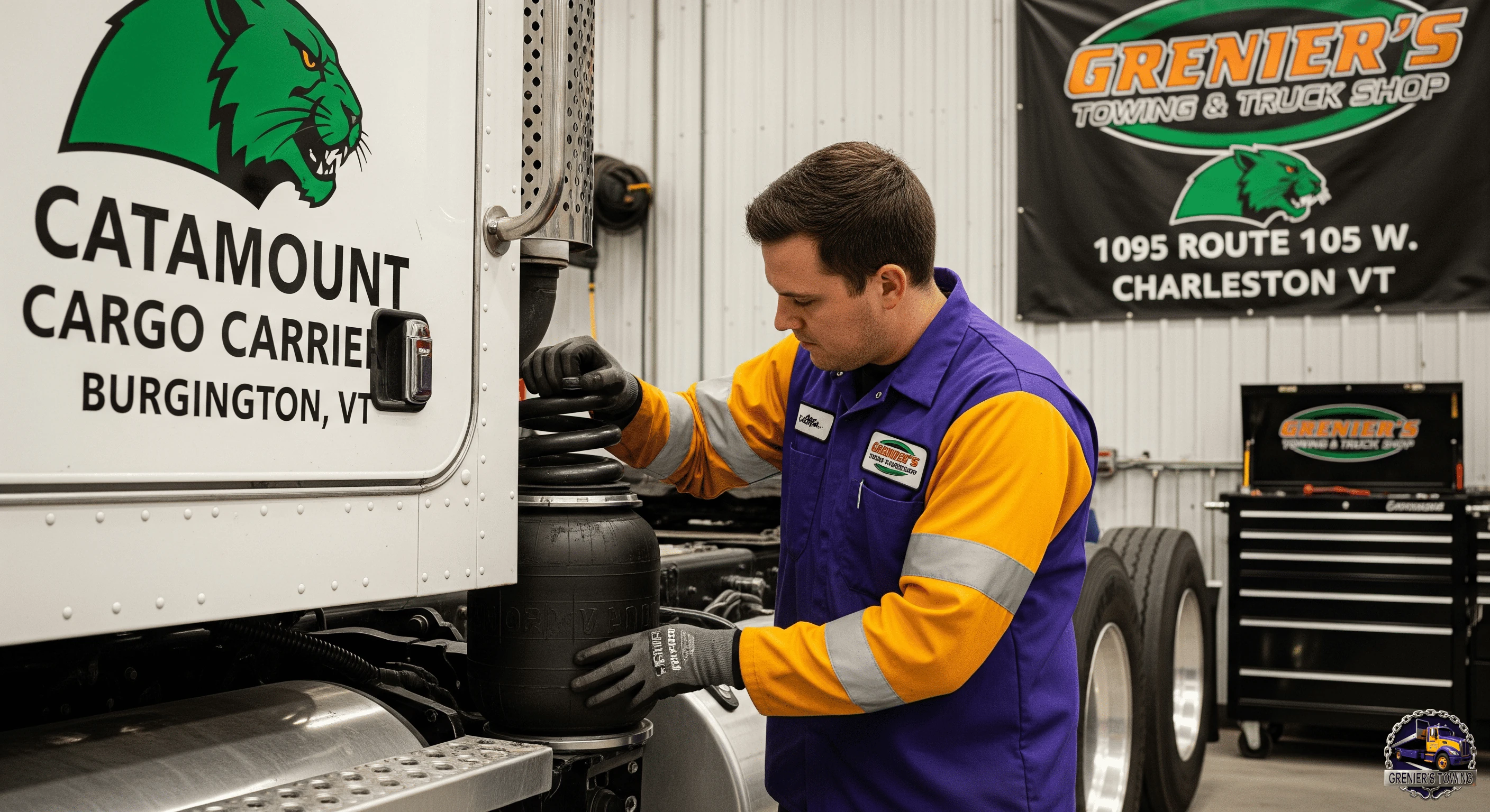 Truck shock and bushing repair