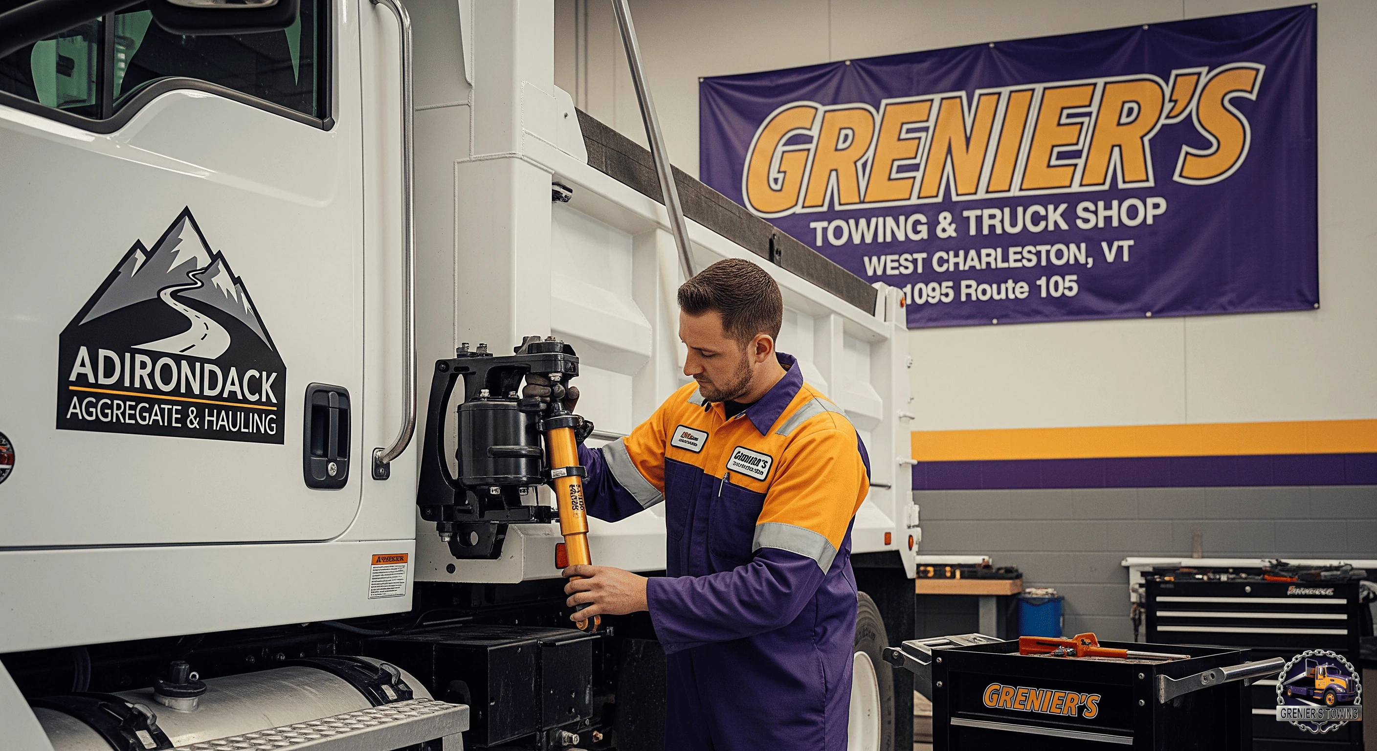 Grenier's shock absorber replacement image