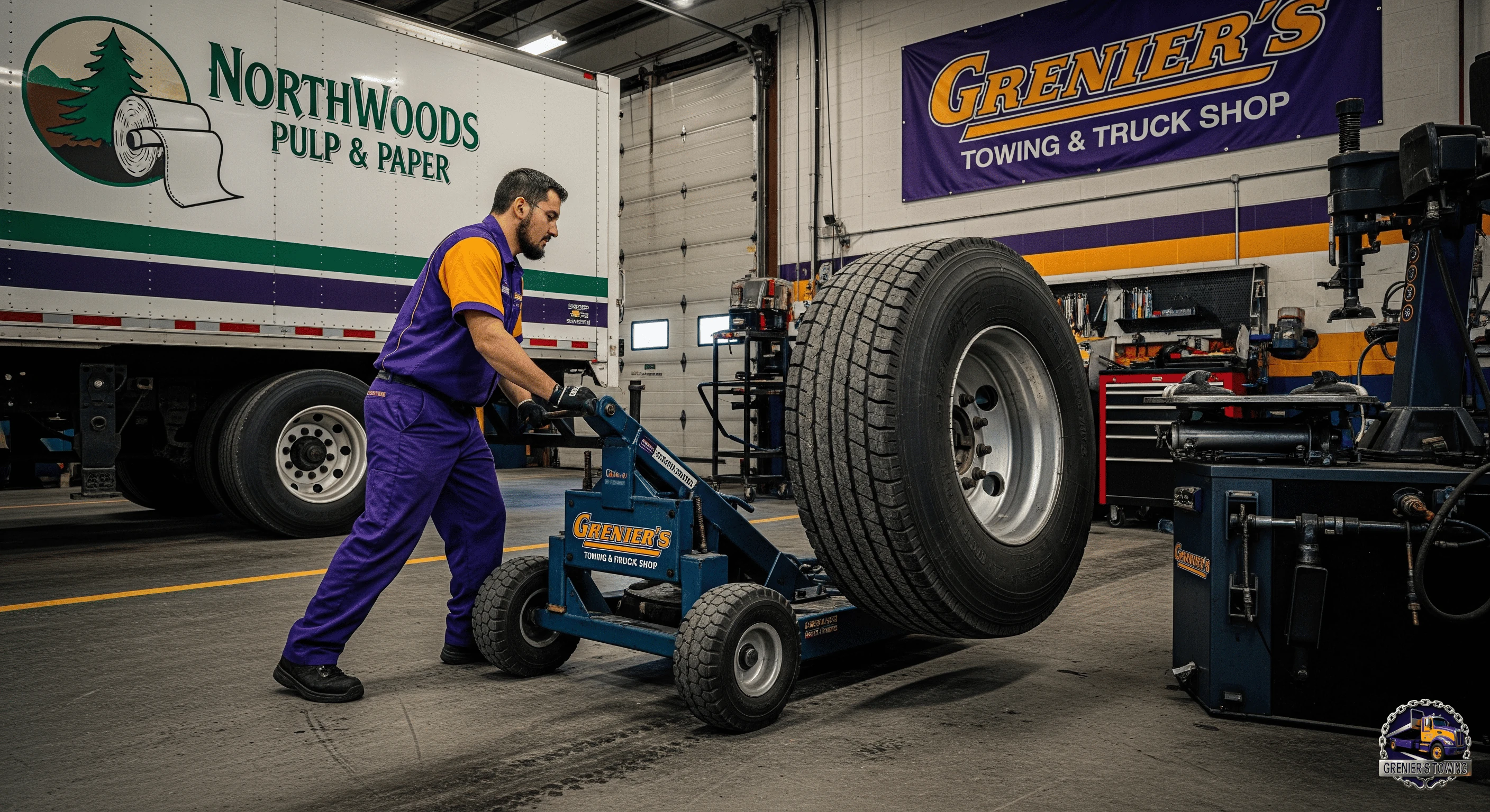 Grenier's tire patch repair image