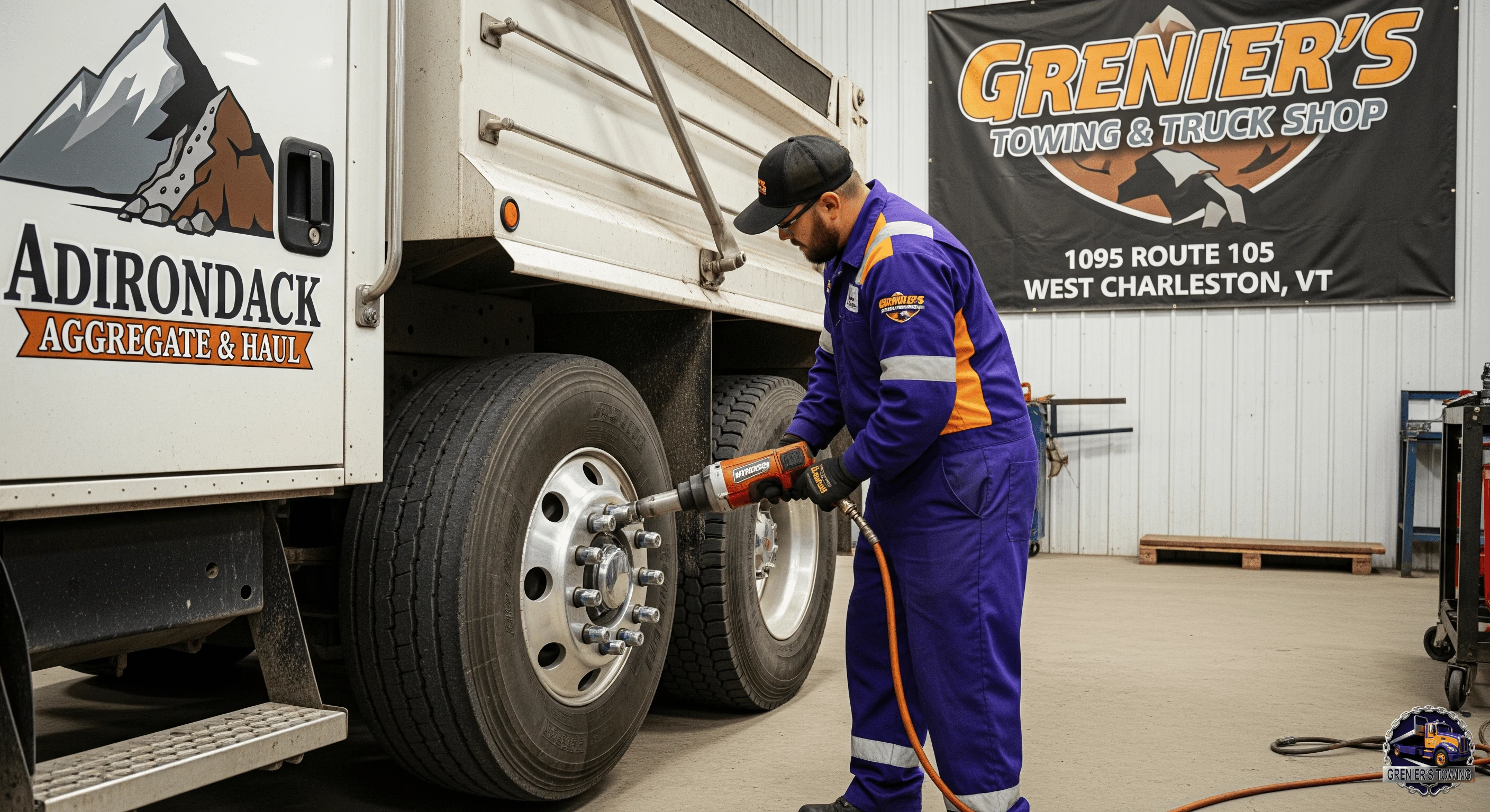 Grenier's tire rotation service image
