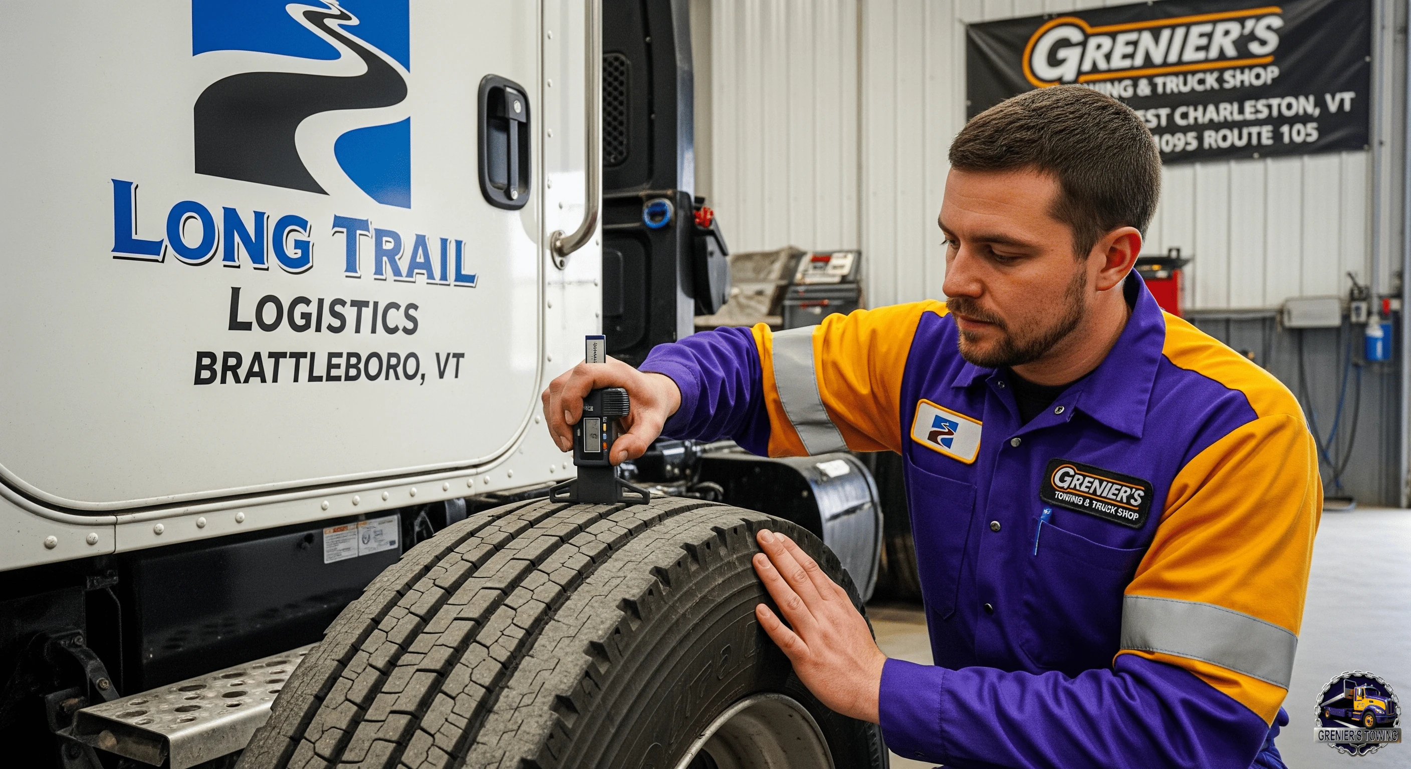 Grenier's tire pressure check image