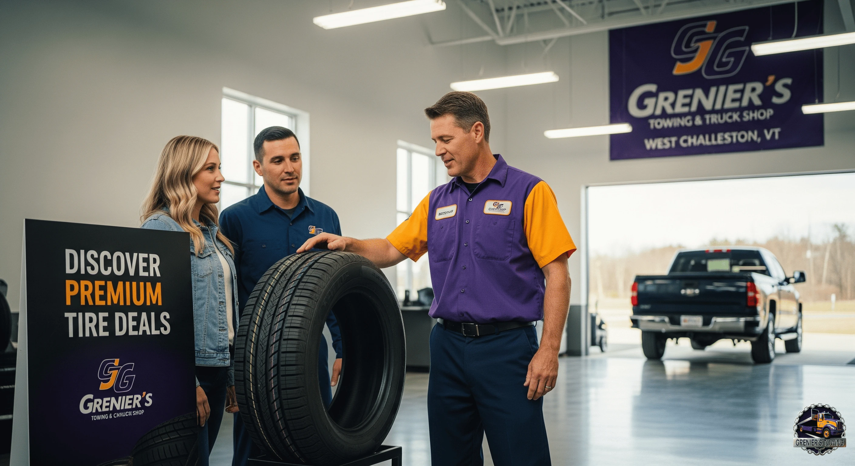 Fleet tire repair and replacement support