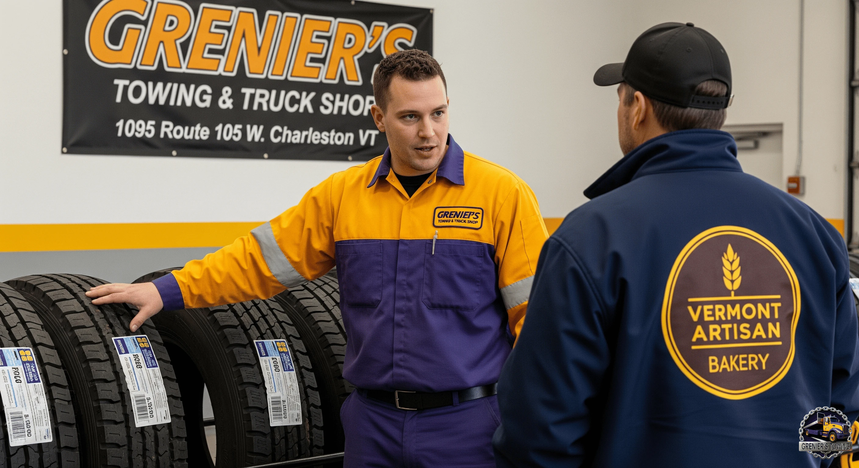 Grenier's medium-duty tire sale image