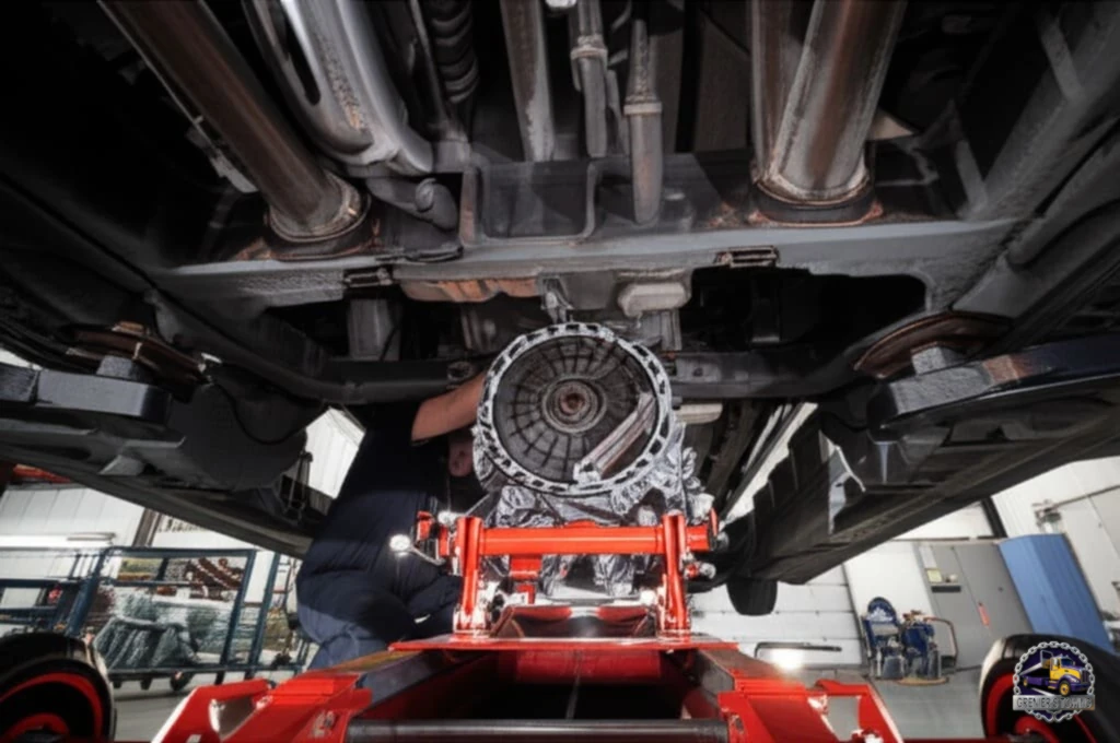 Commercial truck clutch repair support