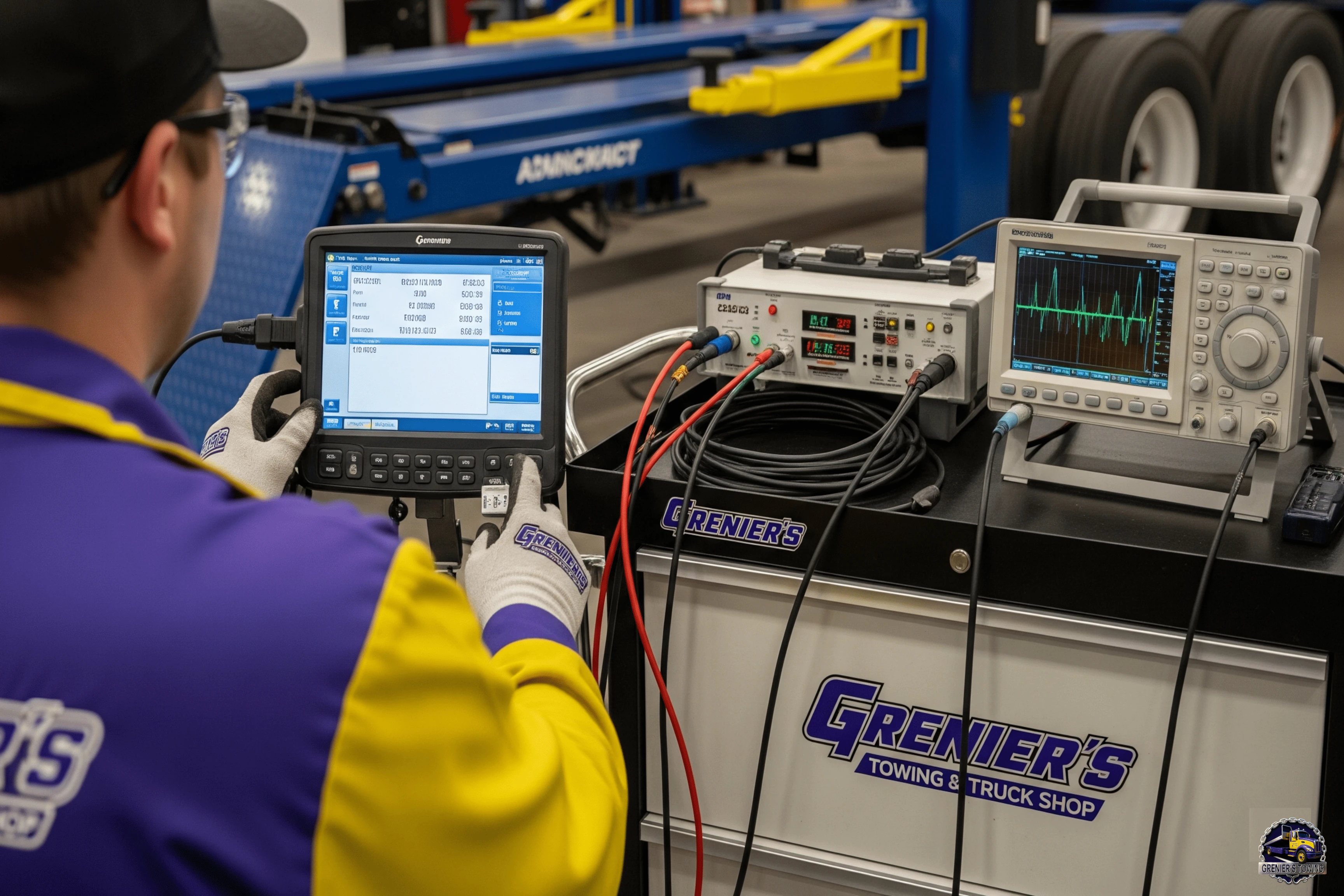 Grenier's transmission fluid service image