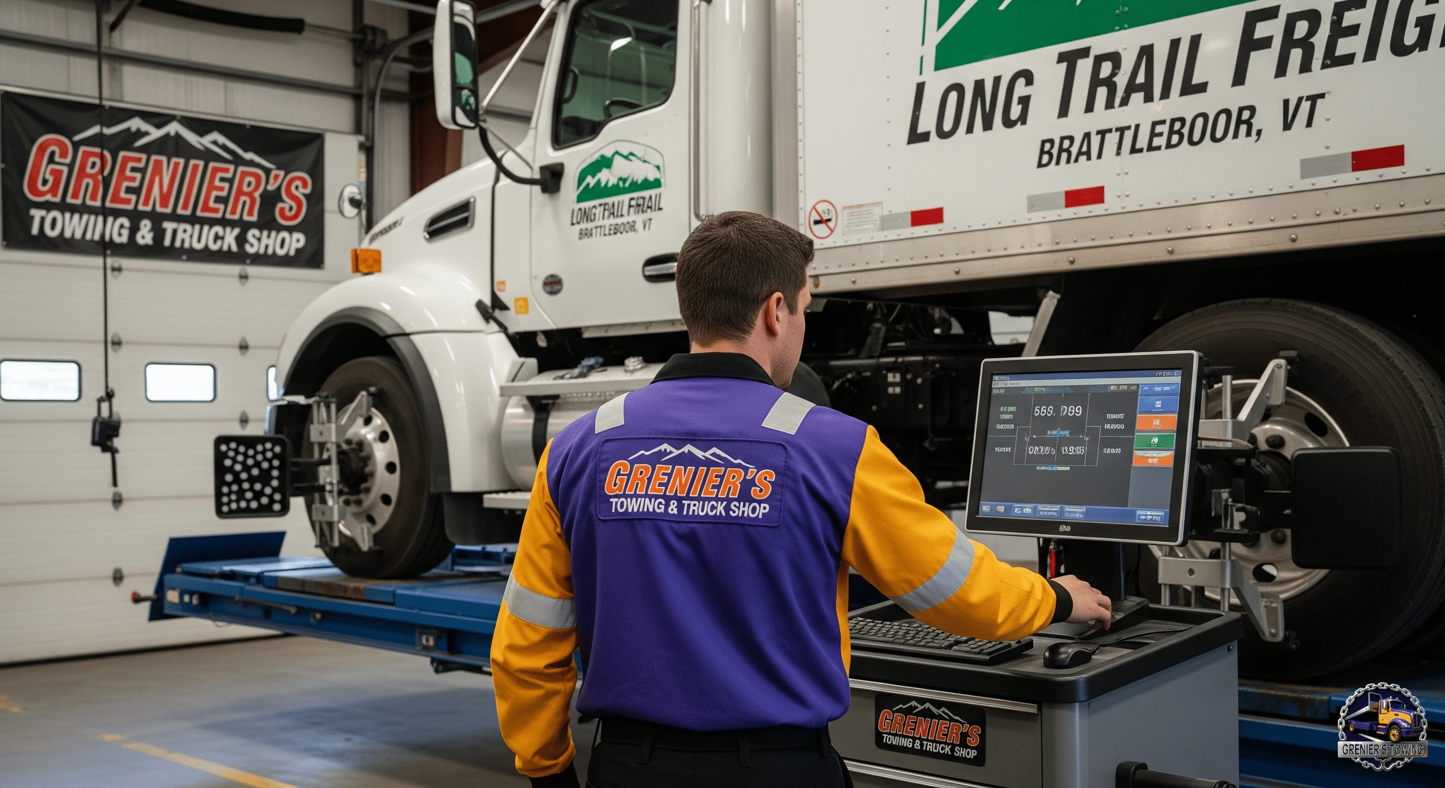 Fleet wheel alignment and tire support
